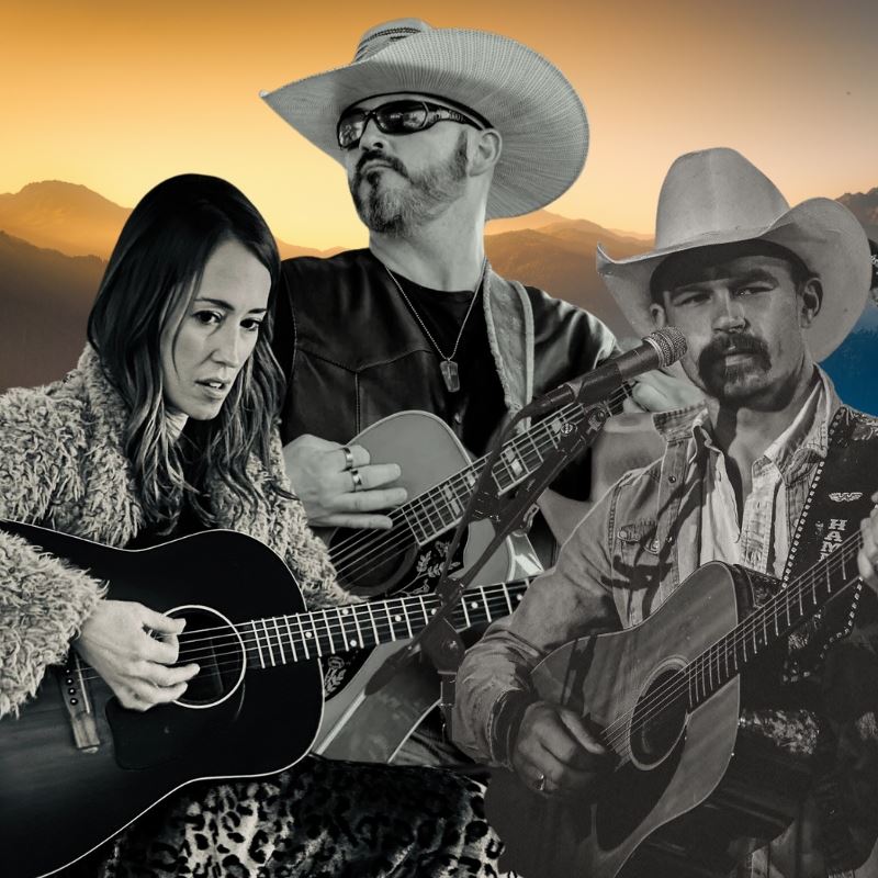 Locals Night performers from Wade Hill & the revival, van meter, and aaron hamm & the big river band